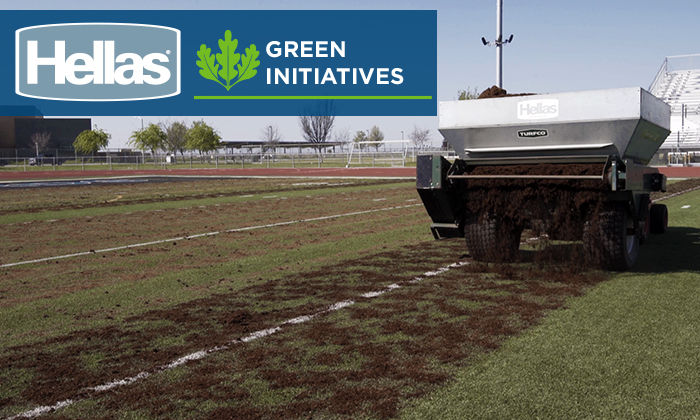 GeoPlus all-organic infill installation