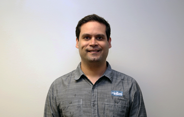 Saulo Hernandez was promoted to Chief Estimator at Hellas Construction.