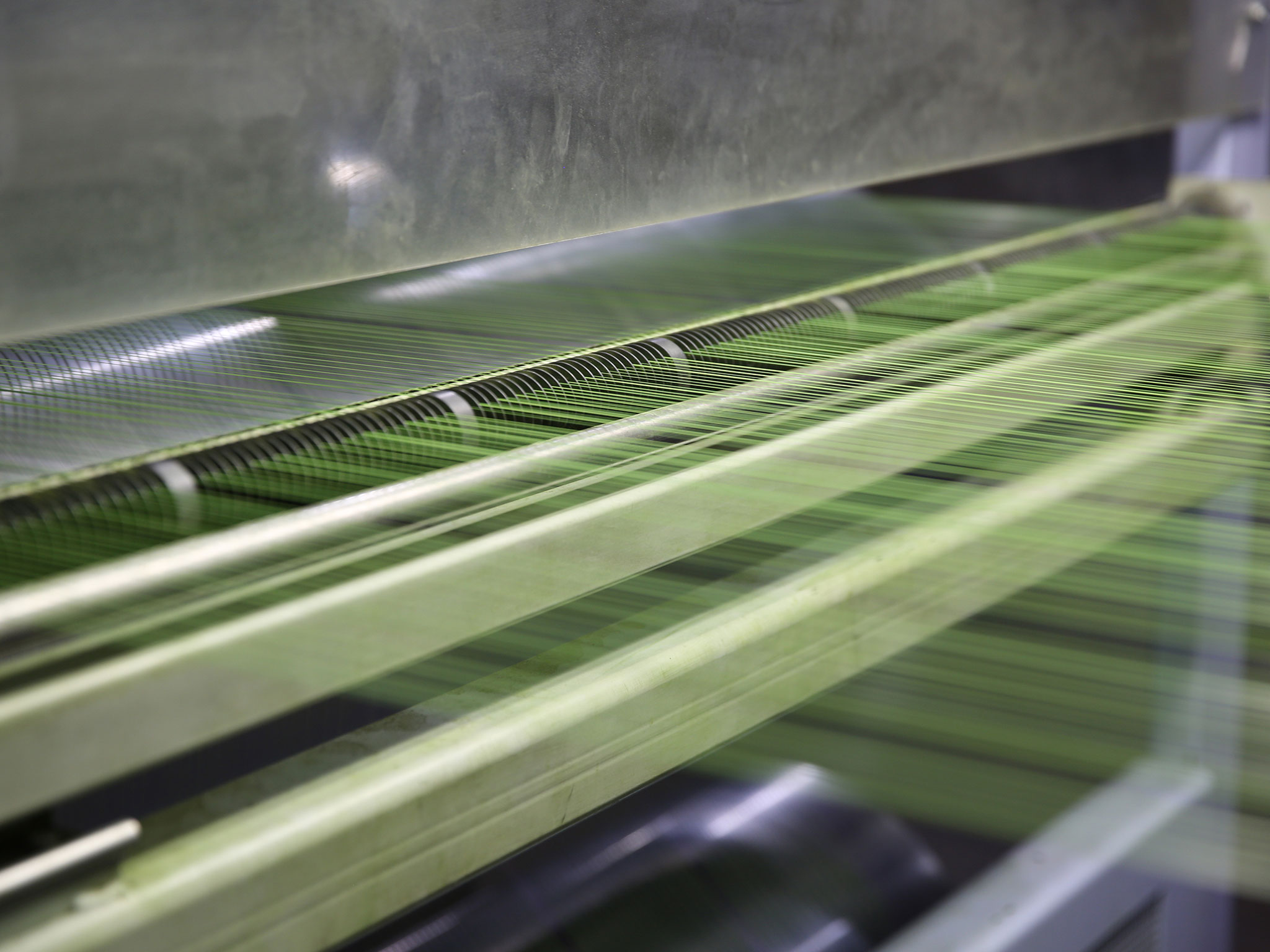 Synthetic turf manufacturing process