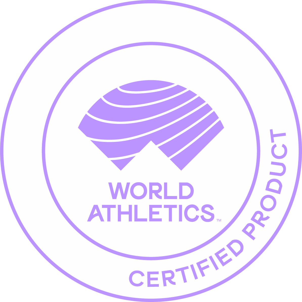 World Athletics Certified Product